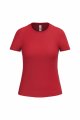 Goedkope Dames T-shirt iDeal Basic Brand rood